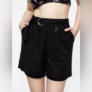 Disturbia Jericho Linen Blend Short